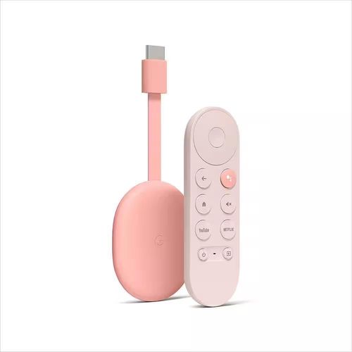 купить Медиа плеер Google Chromecast 4K With Google TV Pink в Кишинёве 