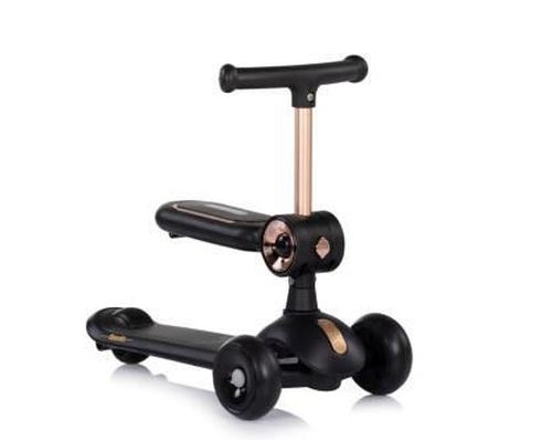 купить Самокат Chipolino DSBLO0261BK 2в1 Bloomi black в Кишинёве 