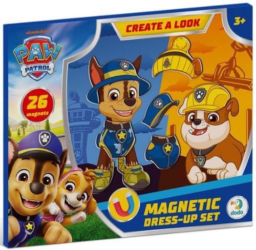 купить Головоломка Dodo 200698 Joc magnetic de îmbrăcat Chase și Rubble, seria Patrula cățelușilor, 26elem в Кишинёве 