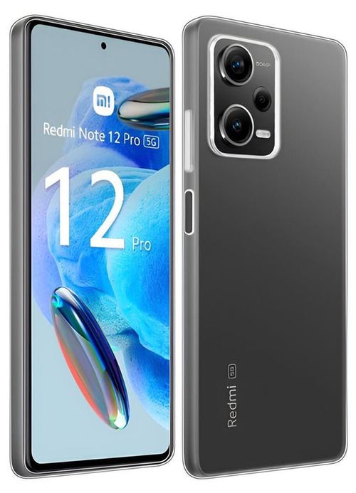 купить Чехол для смартфона Helmet Redmi Note 12 Pro 5G, TPU Soft, Clear в Кишинёве 