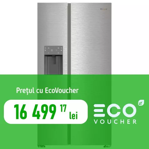 cumpără Frigider SideBySide Whirlpool WHG26574WX5E în Chișinău 