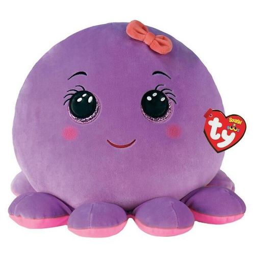 купить Мягкая игрушка TY TY39242 OCTAVIA purple octopus 22 cm в Кишинёве 