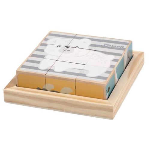 cumpără Puzzle PolarB 44024 Puzzle-cuburi Animăluțe în Chișinău 