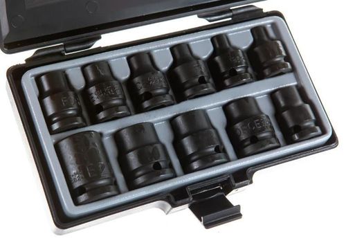 cumpără Set de tubulare, bite, duze Force 4117 Набор головок 1/2 Е-профиль ударных E6-E24 11 пр. în Chișinău 