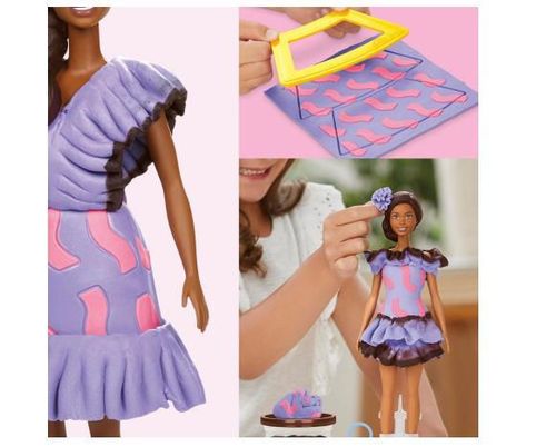 купить Игрушка Hasbro G1359 Barbie playset Fashionista Ruffles в Кишинёве 