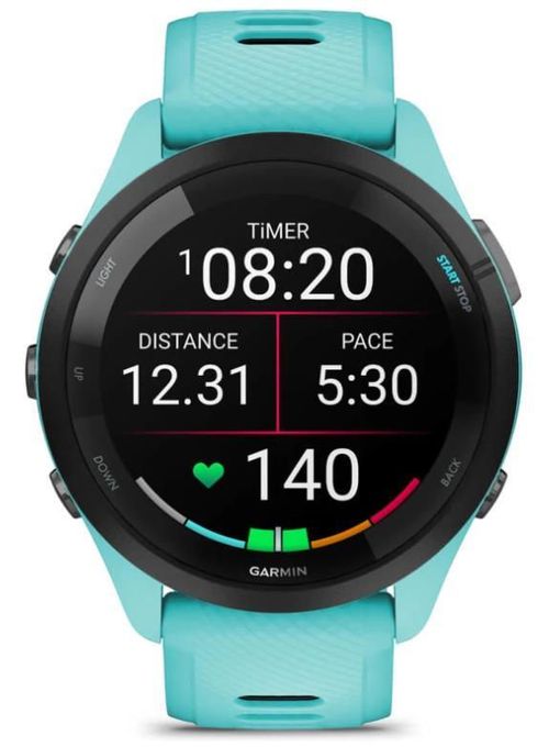 cumpără Ceas inteligent Garmin Forerunner 265 Aqua/Black (010-02810-12) în Chișinău 