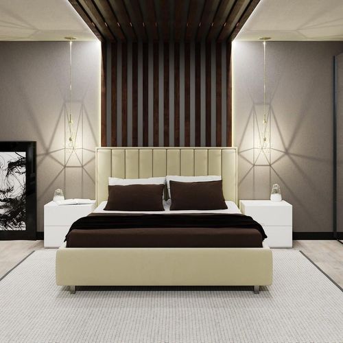 купить Кровать Bayro Ecoline Pro 1400x2000 c подъёмным механизмом ткань категория III в Кишинёве 