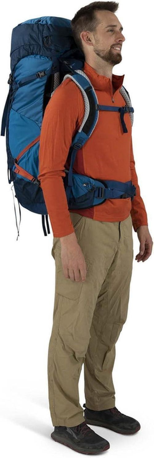 cumpără Rucsac turistic Osprey Atmos AG 65 LT Night Shift Scoria Blue S/M în Chișinău 