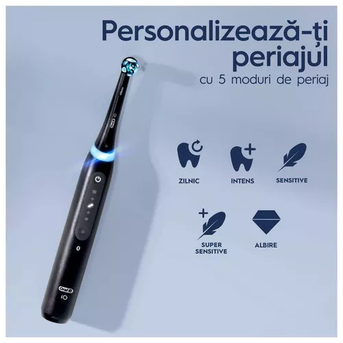 cumpără Periuță de dinți electrică Oral-B iO Series 5 Black + Travel Case în Chișinău 
