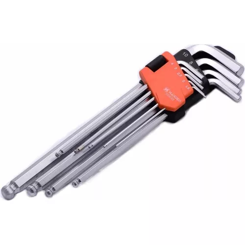 cumpără Set de unelte de mână Harden 540609 chei hexagonale cu cap sferic 9 buc. (1.5-10mm) Pro în Chișinău 