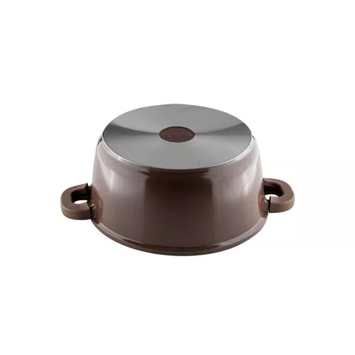 купить Кастрюля Muhler MR-2049M 20x8.5cm, 2.3L, Chocolate, Die-Cast в Кишинёве 