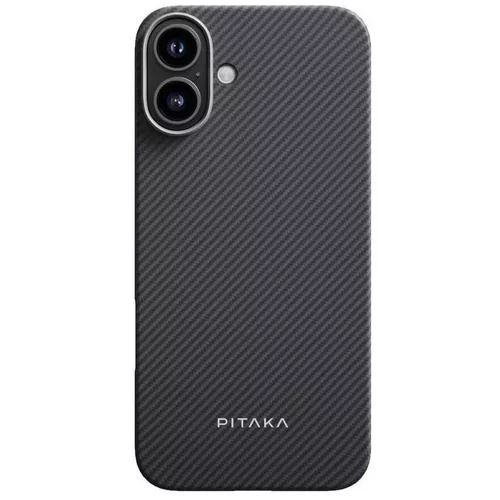 купить Чехол для смартфона Pitaka Ultra-Slim Case for iPhone 16 Plus Black/Grey (KI1601MA) в Кишинёве 