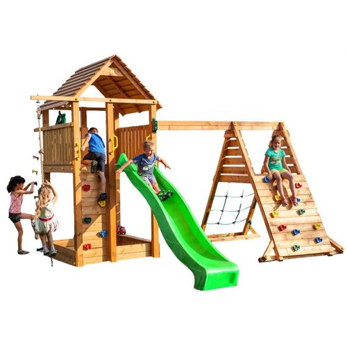 cumpără Teren de joacă Fungoo FORTRESS Spider+ teak painted în Chișinău 