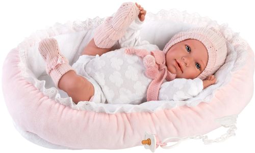 купить Кукла Llorens 74088 Mimi Llorona Cunita Rosa 40 См в Кишинёве 