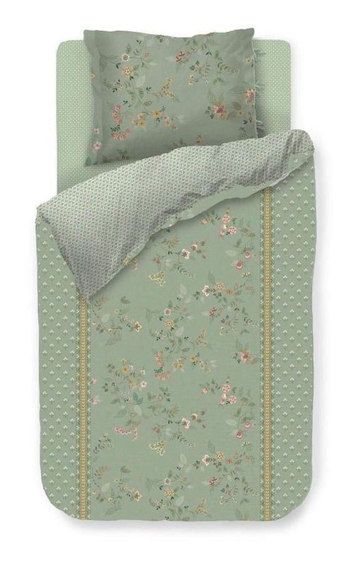 купить Домашний текстиль Pip Studio 329368 Kili Flower Green 140x200/220 в Кишинёве 