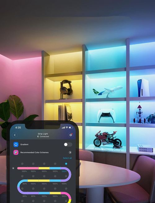 cumpără Banda LED Govee Light Strip RGBICWW LED Strip Light 2 Pro 5m, Protective Coating (H61F53D1) în Chișinău 