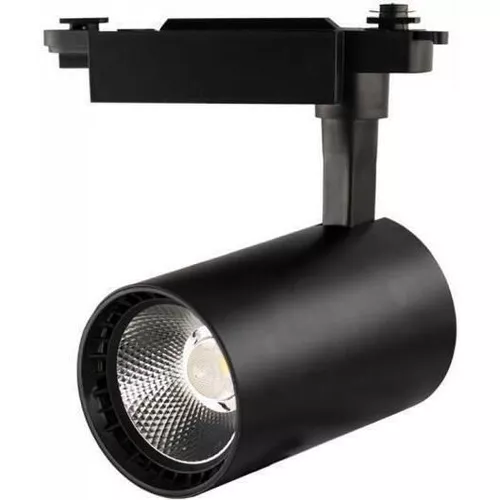 cumpără Corp de iluminat interior LED Market Track Spot Light COB 30W, 3000K, B32, 90*145mm, Black în Chișinău 