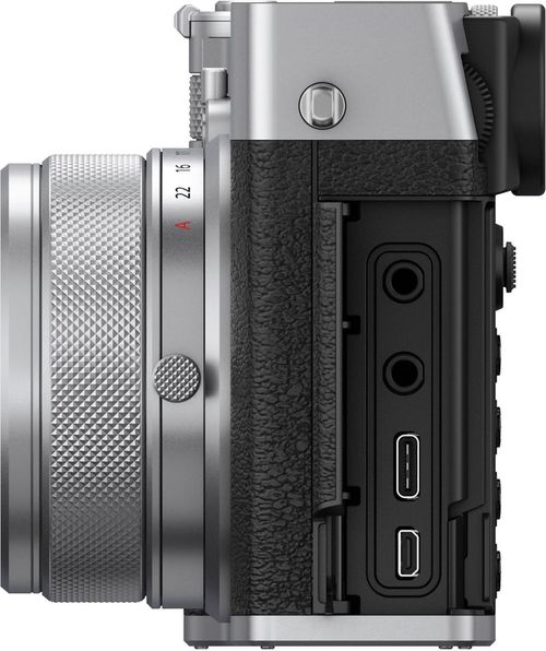 купить Фотоаппарат беззеркальный FujiFilm GFX100RF silver в Кишинёве 