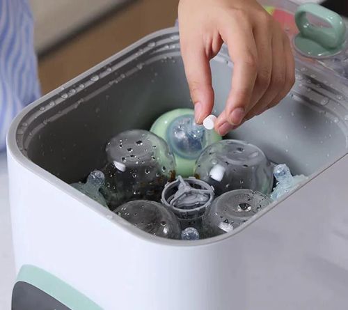 купить Подогреватель Momcozy BS003-GW12NB-A Sterilizator si spalator de biberoane KleanPal Pro в Кишинёве 