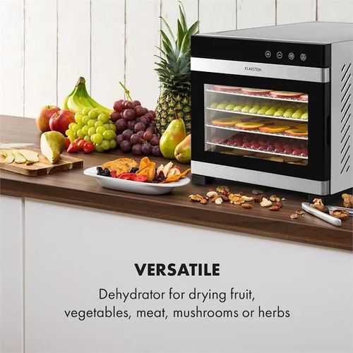 cumpără Aparat de deshidratat alimente Klarstein Flavour Dry Black/Inox în Chișinău 