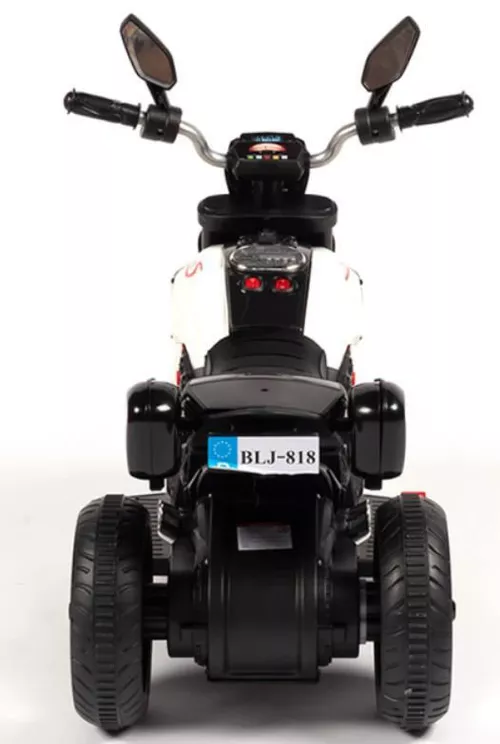 купить Электромобиль miscellaneous BLJ818 Motocicleta electrica 6V4,5AH,1x18W, alba, GB2110 в Кишинёве 