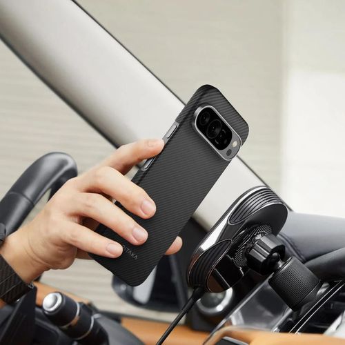 cumpără Husă pentru smartphone Pitaka Google Pixel 9 Pro Black/Grey Twill în Chișinău 