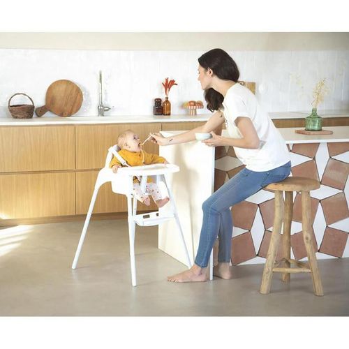 купить Стульчик для кормления Babycare PRETY8-CCC-UNQ Capucine Alb в Кишинёве 
