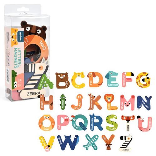 cumpără Jucărie Mideer MD2064-CT01 Litere magnetice, 26 elem. în Chișinău 