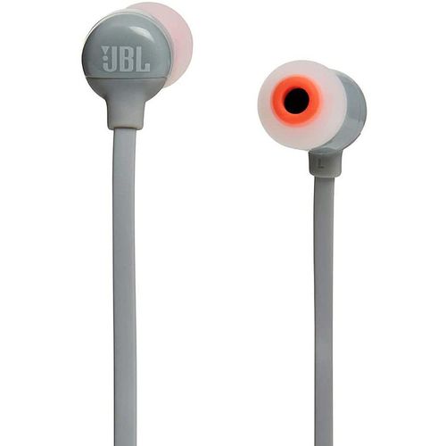 cumpără JBL Tune T110BT Grey Bluetooth Wireless In-Ear Headphones, 20Hz-20kHz, 16 Ohms, 96dB, Microphone, Remote, BT4.0, 120 mAh Lithium-Ion Polymer up to 6 hours, JBLT110BTGRY (casti cu microfon fara fir JBL / беспроводные наушники с микрофоном JBL) în Chișinău 