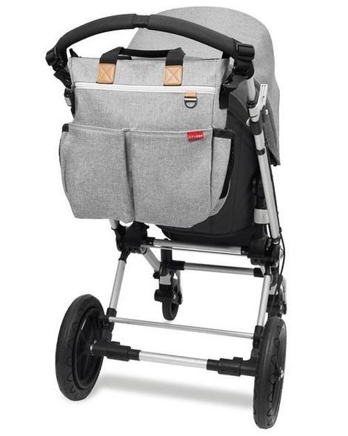 Geanta pentru parinti Skip Hop Duo Signature Grey Melange 