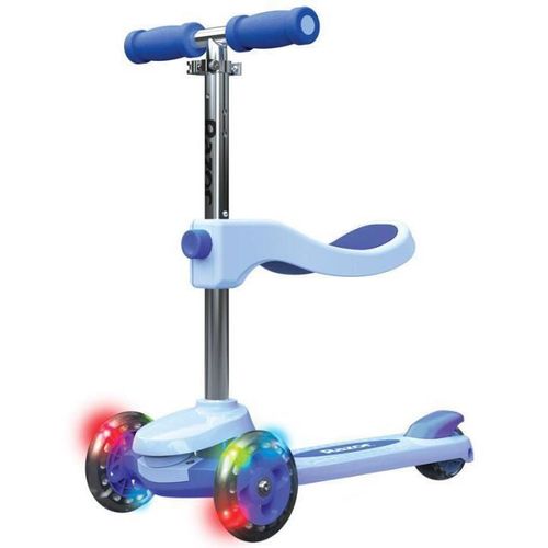 купить Самокат Razor 20073648 Scooter Kids Convertible 2in1 Rollie Deluxe, Blue в Кишинёве 