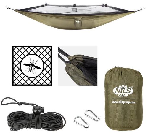 купить Гамак Nils NC3116 Abisal Green Mosquito Hammock Camp в Кишинёве 
