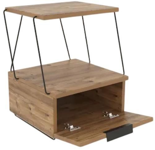 cumpără Noptieră Trendy Tekoba Pin, 42x52x41cm (GTR001531) în Chișinău 