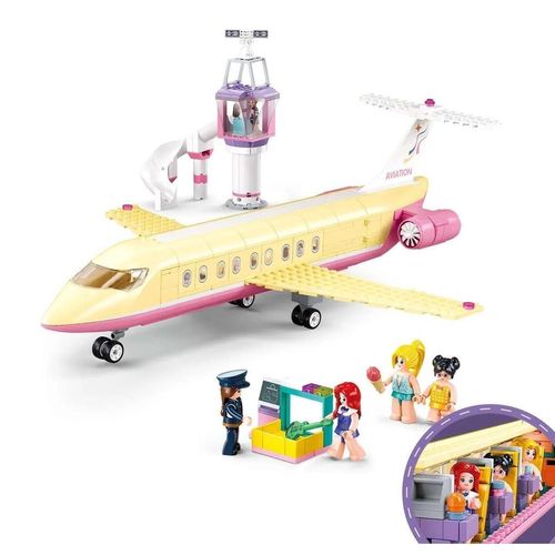 cumpără Set de construcție Sluban B1166 Set de construcție Avion de lux, 383 elem. în Chișinău 