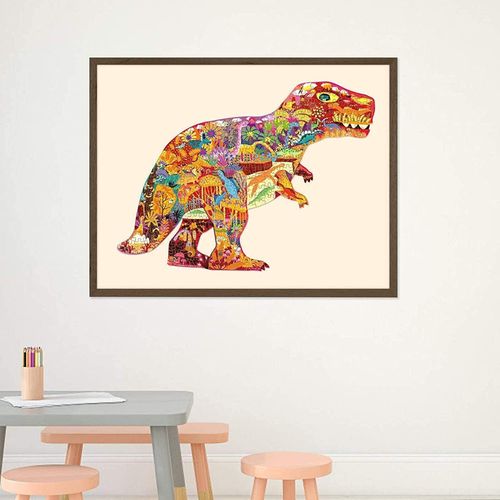 cumpără Puzzle Mideer MD3083 Puzzle cu formă neobișnuită Lumea dinozaurilor, 280 elem. în Chișinău 