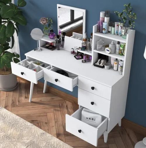 cumpără Măsuţa de toaletă Trendy Bj101-2293, 118x93x40cm (masa de machiaj) (GTR001476) în Chișinău 