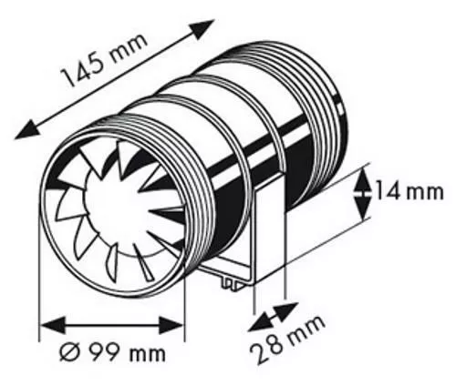 cumpără Ventilator de evacuare Marley Premium P10 în Chișinău 