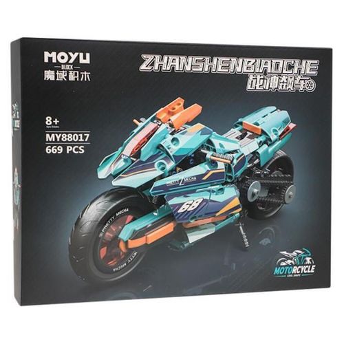 купить Конструктор New World MY88017 Motocicleta-constructor 669el, 762015 в Кишинёве 