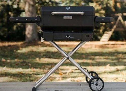 купить Коптильня для мяса Masterbuilt MB20040822 Gratar&Afumator Portable+Cart (pe carbuni) в Кишинёве 