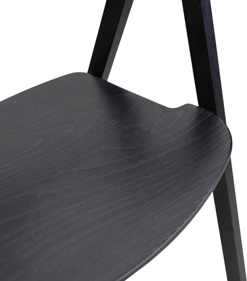 купить Стул Deco Guru Black+Black Leg в Кишинёве 