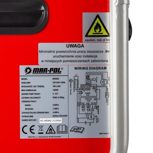 cumpără Dezumidificator de aer MAR-POL M80882 în Chișinău 