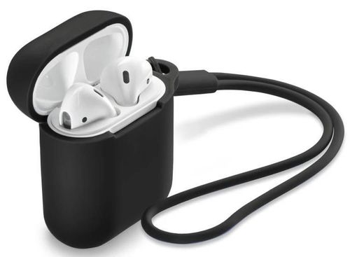 купить Аксессуар для моб. устройства Hama 210905 Sleeve AirPods 1. Gen./2. Gen. Black в Кишинёве 