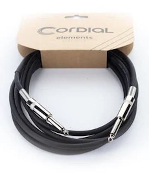 купить Кабель для музыкального инструмента CORDIAL EI 6 PP BK (jack mono/jack mono) 6m 14758 в Кишинёве 