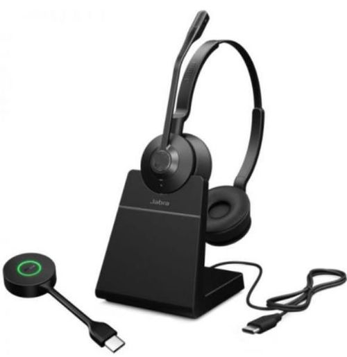 купить Наушники беспроводные Jabra 9659-435-111 Engage 55 SE, UC Stereo, Link400c, Stand в Кишинёве 