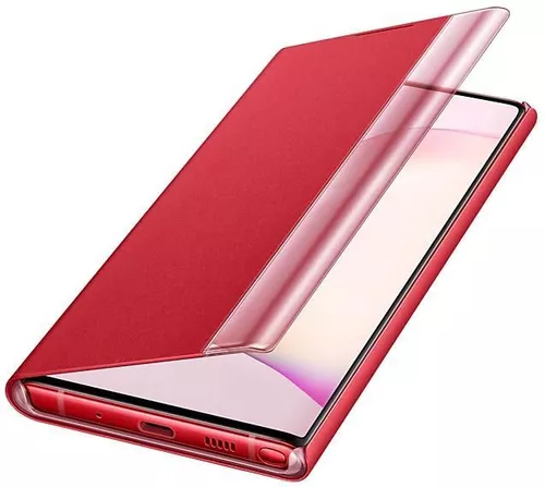 cumpără Husă pentru smartphone Samsung EF-ZN970 Clear View Cover Red în Chișinău 