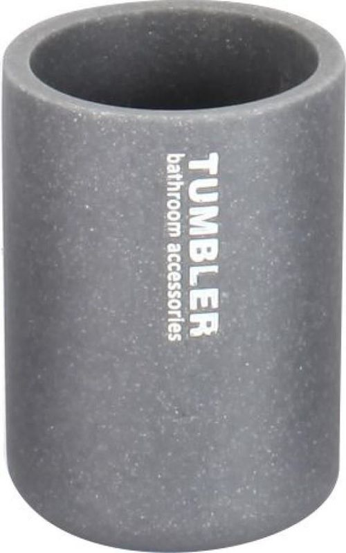 cumpără Pahar pentru periuțe de dinți Bisk 07780 DAKAR gri în Chișinău 