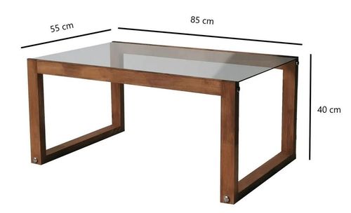 купить Журнальный столик Trendy Via, Lemn 85x40x55cm в Кишинёве 