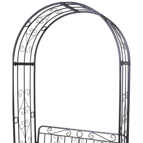cumpără Mobilier pentru grădină ProGarden 24748 Арка со скамейкой садовая для цветов 230x121x53cm în Chișinău 