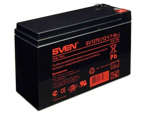 купить Baterie UPS 12V/ 7AH SVEN SV-022007 (151 x 65 x 94mm) в Кишинёве 
