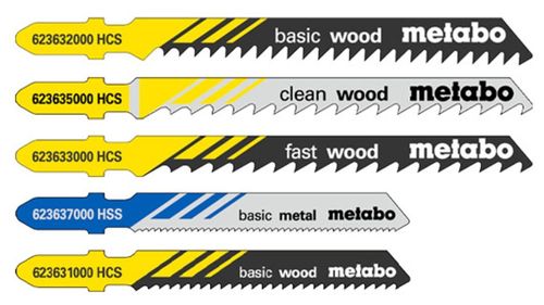 купить Аксессуар для пилы Metabo 623645000 Set panze pentru fierastrau pendular 5buc в Кишинёве 